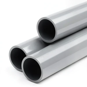 UPVC Pipe Aqtar Najd Class 3 Outside Diameter 110 mm Thickness 3.2 mm Gray