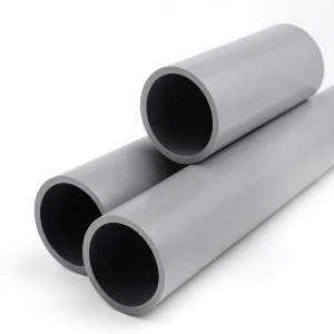 UPVC Pipe Aqtar Najd Class 3 Outside Diameter 225 mm Thickness 6.6 mm Gray