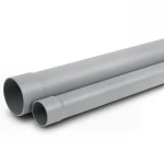 أنابيب بلاستيك UPVC ضغط 250 psi مقاس 1 1/2 إنش سمك 3.35 مم لون رمادي