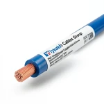 لفة سلك مفرد نحاس مجدول معزول PVC، مقاس 630mm2، 450/750 فولت، لون أزرق | مجموعة كابلات الرياض