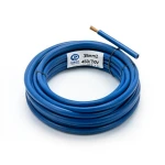CU/PVC Flexible Wire 35mm2 Cross Section 450/750V Blue | Jeddah Cables Company