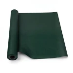Italian Wallpaper Dark Green Plain Design, Size 10mx1.06m, Model 72918