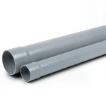 مواسير بلاستيك UPVC مقاس 3 إنش ضغط 160 psi سمك 3.94 ملم لون رمادي