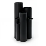 مواسير HDPE ضغط 16 بار PE 80 مقاس 40 ملم سمك 4.5 ملم لون اسود