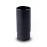 مواسير بلاستيك HDPE ضغط 16 بار PE 80 مقاس 50 ملم سمك 5.6 ملم لون اسود