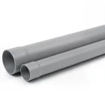 مواسير UPVC ضغط 200 psi مقاس 1/4 1 إنش سمك 2.52 مم لون رمادي
