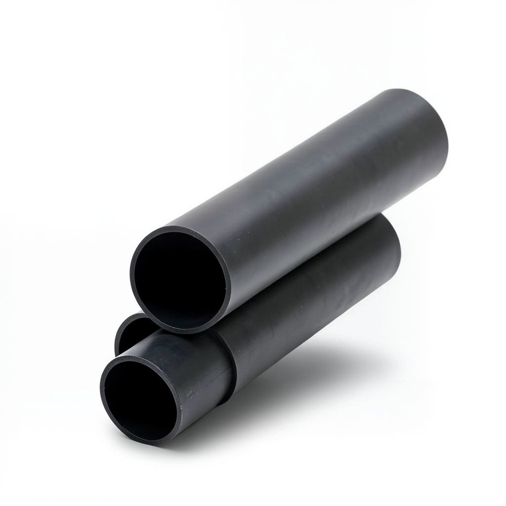 مواسير بلاستيك HDPE ضغط 16 بار PE 80 مقاس 63 ملم سمك 7.1 ملم لون اسود