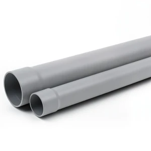 مواسير UPVC ضغط 200 psi مقاس 2 إنش سمك 3.38 ملم لون رمادي