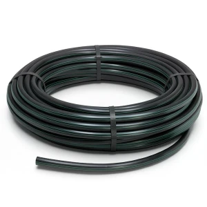 أنابيب بلاستيك HDPE ضغط 6.3 بار PE 100، قطر خارجي 40 ملم، سماكة 1.8 ملم، لون أسود