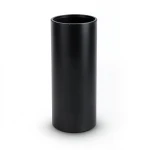 أنابيب HDPE ضغط تشغيل 6 بار PE 80 قطر خارجي 400 mm سمك 18.2 mm لون أسود