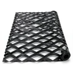 Hot Rolled Black Steel Expanded Metal Mesh Thickness 2.3 mm Width 2.44 m Length 6 m