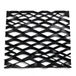 Hot Rolled Black Steel Expanded Metal Mesh Thickness 2.3 mm Width 2.44 m Length 7 m