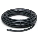انابيب بلاستيك HDPE ضغط 6.3 بار PE 100 قطر خارجي 50 مم سماكة 2 مم لون اسود