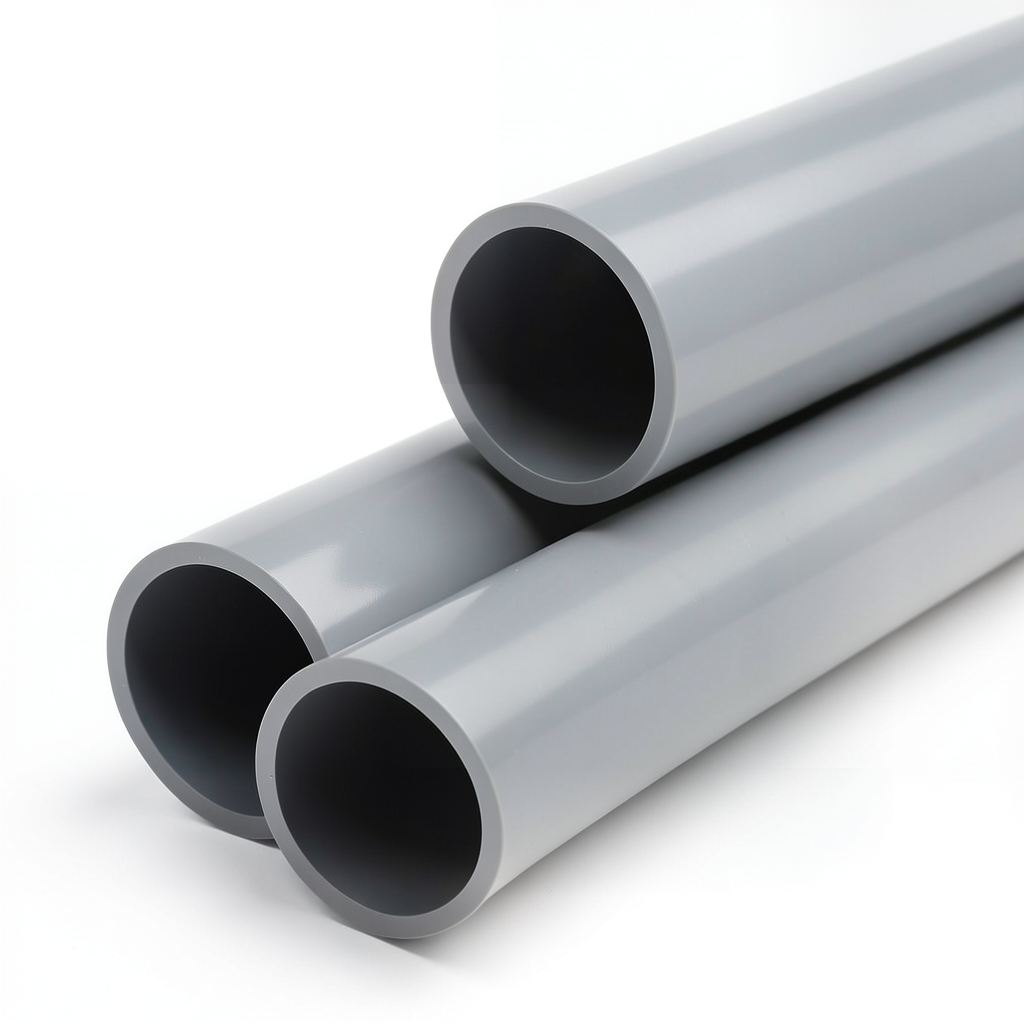 UPVC Pipe Aqtar Najd Class 4 Outside Diameter 75 mm Thickness 3.6 mm Gray