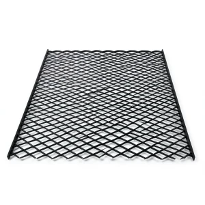 Hot Rolled Black Steel Expanded Metal Mesh Thickness 2.7 mm Width 2.44 m Length 3 m