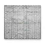 سلك شبك ممدد (بقلاوه) حديد اسود نموذج معماري سمك 3.8 مم مقاس 1.22×3 م