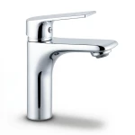 Automatic Wash Basin Mixer Short Brass, Chrome