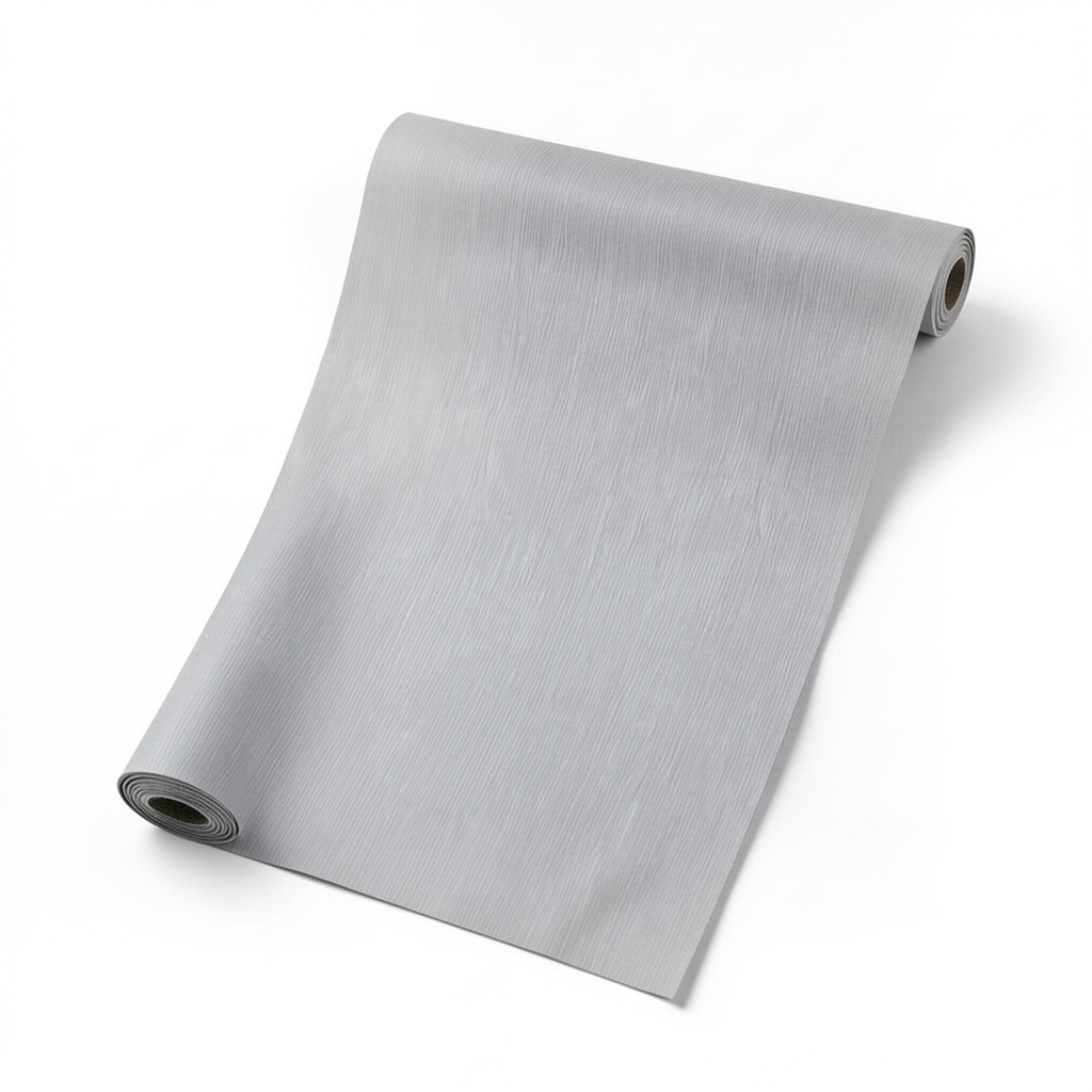 Plain Wall Decoration Grey Color 10m x 0.53m, Model 49494