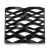 Mazyoon Hot Rolled Black Steel Expanded Metal Mesh 2.8mm Thickness 2.44m x 1m Bait Al Tatawor - Image 1
