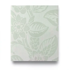 Floral Wall Covering Pale Green 10m x 1.06m, Model 700042