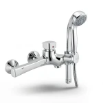Automatic Shower Mixer Chrome Color
