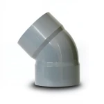UPVC Elbow 45° Non Pressure Size 160 mm Gray Color
