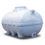 Water Tank 160000 Liter Fiberglass Horizontal, Diameter 350cm & 400cm
