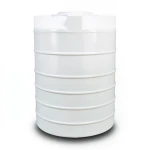 Water Tank Polyethylene Vertical 9000 liter Capacity, 357 cm Diameter