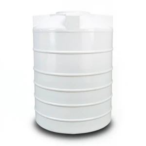 Water Tank Polyethylene Vertical 9000 liter Capacity, 357 cm Diameter