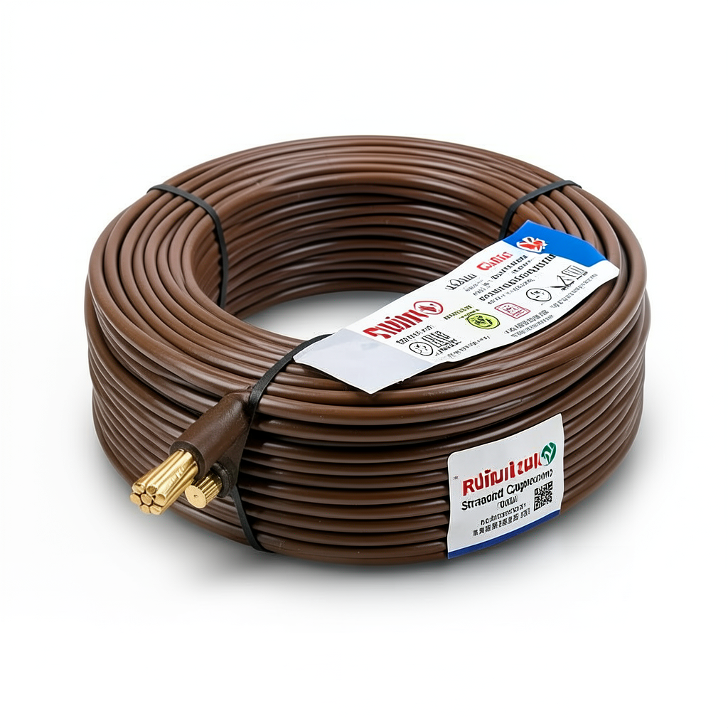 سلك نحاس مجدول 400 مم2 450/750 فولت بني 500 متر | مجموعة كابلات الرياض Riyadh Cables
