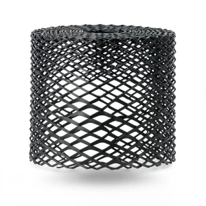 Hot Rolled Black Steel Expanded Metal Mesh Thickness 2.8 mm Width 2.44 m Length 6 m