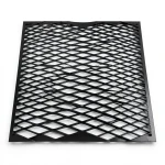Hot Rolled Black Steel Expanded Metal Mesh Thickness 3 mm Width 2.44 m Length 2 m