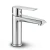 Automatic Short Washbasin Tap Brass, Chrome Color - Image 1