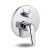 Shower Mixer Two Lines Round Shape Chrome Color - Image 1