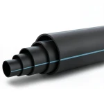 HDPE Pipe Pressure 4 Bar PE 100 Size OD 180 mm SDR 33 Black