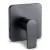 Shower Mixer Black Color Square Shape Single Line - Image 1