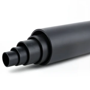 أنابيب بلاستيك HDPE ضغط اسمي 3.2 بار PE 100 قطر خارجي 560 مم SDR 41 لون أسود