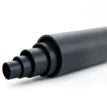 HDPE Polyethylene Pipe PN 4 Bar PE 100 Outside Diameter 225 mm SDR 33 Black