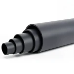 مواسير بلاستيك HDPE ضغط 4 بار PE 100 قطر 280 مم SDR 33 لون أسود