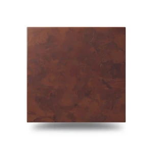 بلاط جدران سيراميك 2.3×2.3 سم، لون ناري