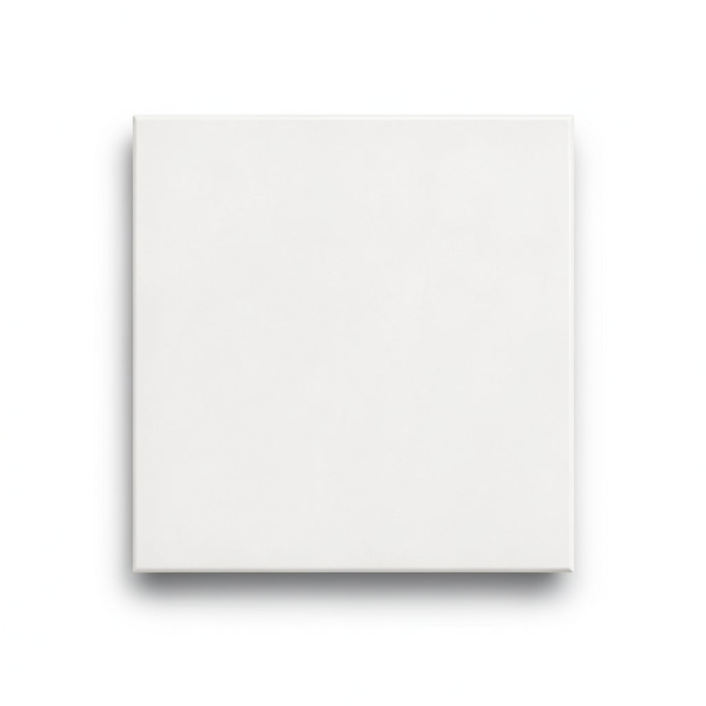 Porcelain Floor Tiles 10 mm Thickness, 30x60 cm Size, Matt White, Croma Mall