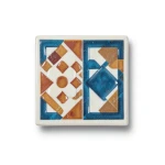 Ceramics Walls Size 2.3x2.3 cm, Listel Geometric Warm Color