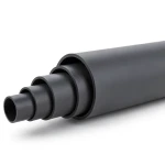 مواسير HDPE ضغط 9.9 بار PE 100 قطر خارجي 180 مم SDR 13.6 لون أسود