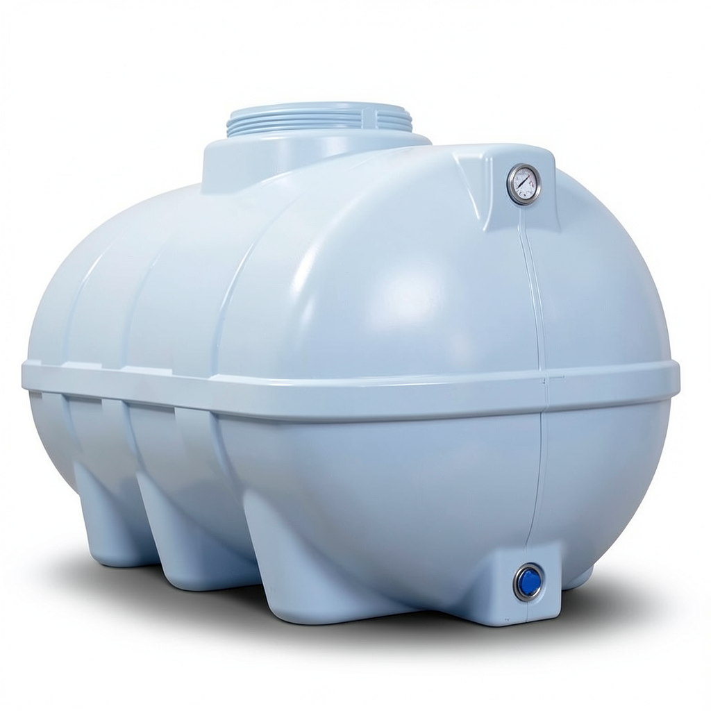 Water Tank 25000 Liter Fiberglass Horizontal, 200cm Diameter