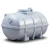 Water Tank 90000 Liter Fiberglass Horizontal, 300-350cm Diameter - Image 1