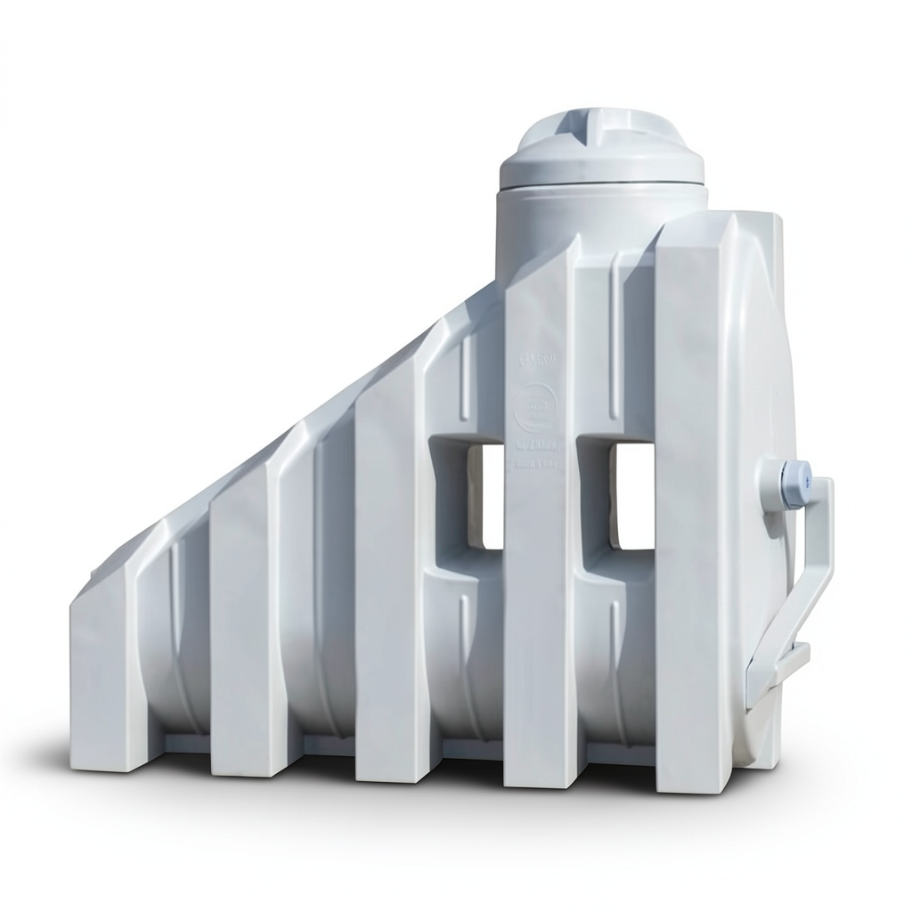 Water Tank Polyethylene Staircase 1250 liter Capacity
