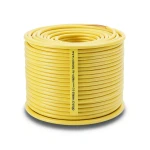 سلك نحاس مصمت مقاوم للحراره احادى النواة معزول بمادة PVC 90º مقاس 2.5 مم² 450/750 فولت طول 300 قدم لون أصفر | شركة الفنار