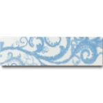 Wall Tiles 5.5x20 cm, Listel Blue Sky Color