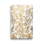 Ceramic Wall Tiles Size 20x43 cm, Insert Gold Color