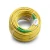 Heat Resistant Single Core Solid Copper Cable PVC 90 ºC Insulation 4 mm² 450/750 Volt 300 Feet Yellow with Green | Al Fanar - Image 1